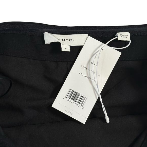 Vince Black Strapless Midi Dress - Picture 5 of 9